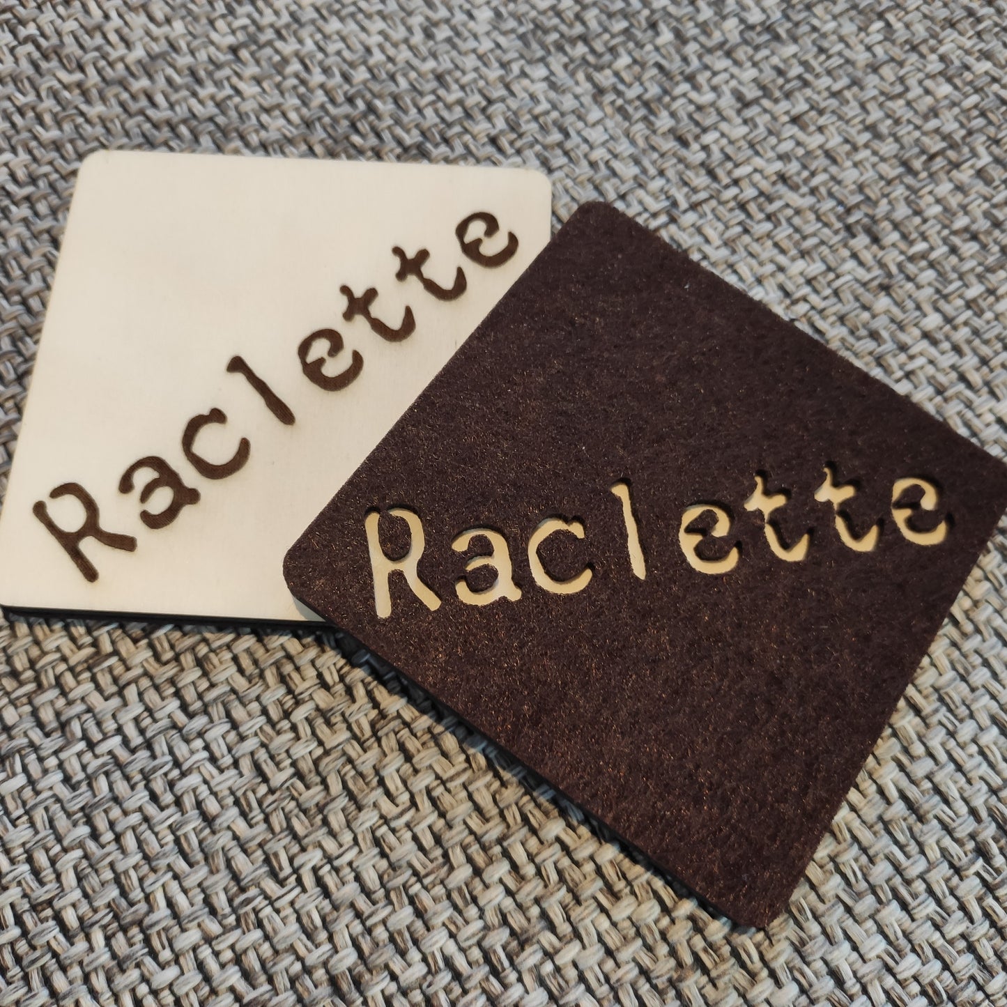 Filzunterstzer - Raclette - Raclette