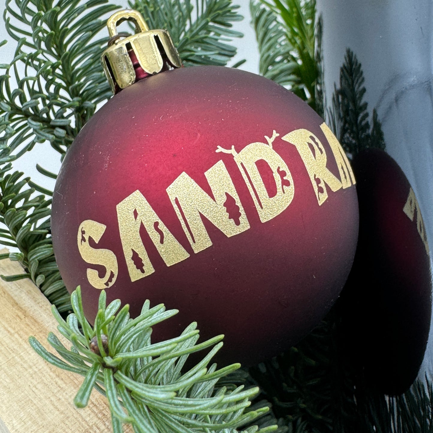 Weihnachtsdeko- Aufkleber