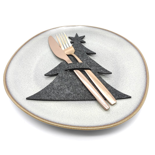 Weihnachtdeko-Bestecktaschen