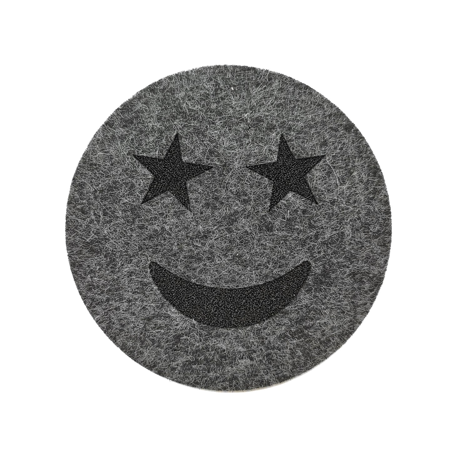 Filzuntersetzer - Smiley