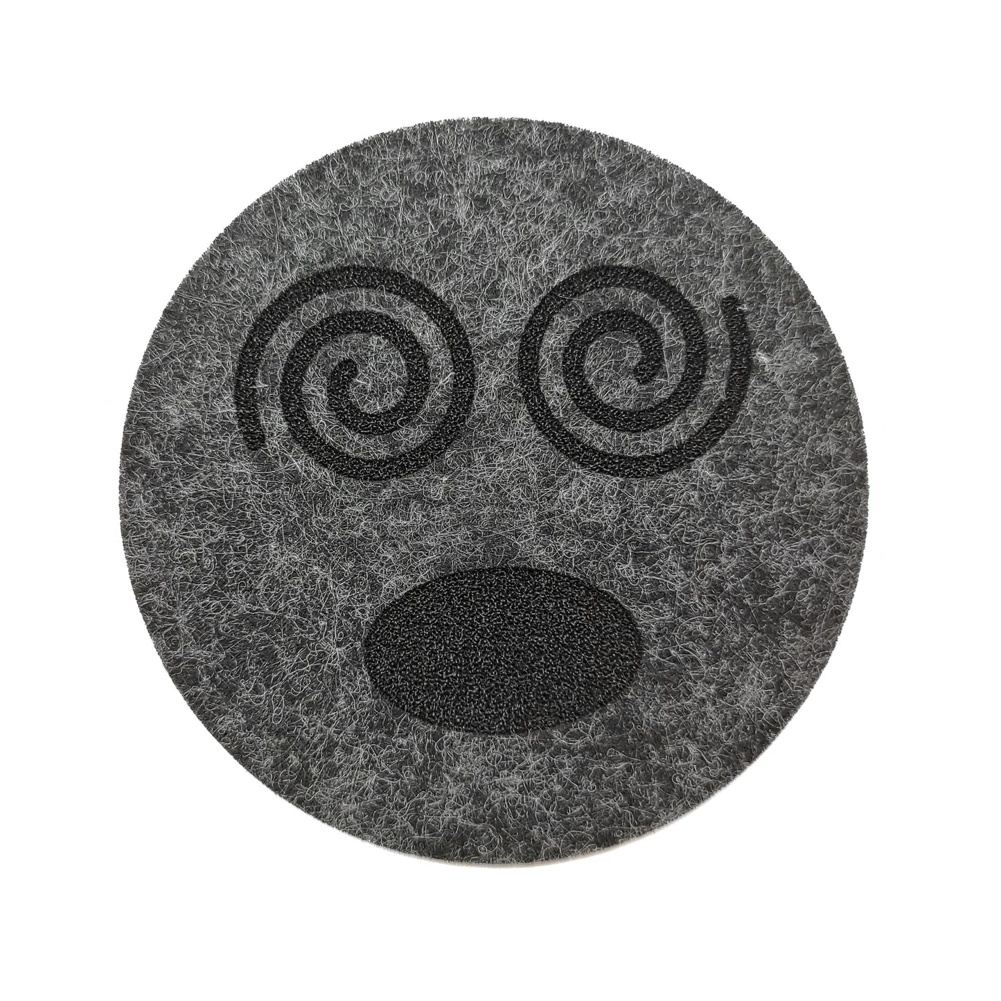 Filzuntersetzer - Smiley