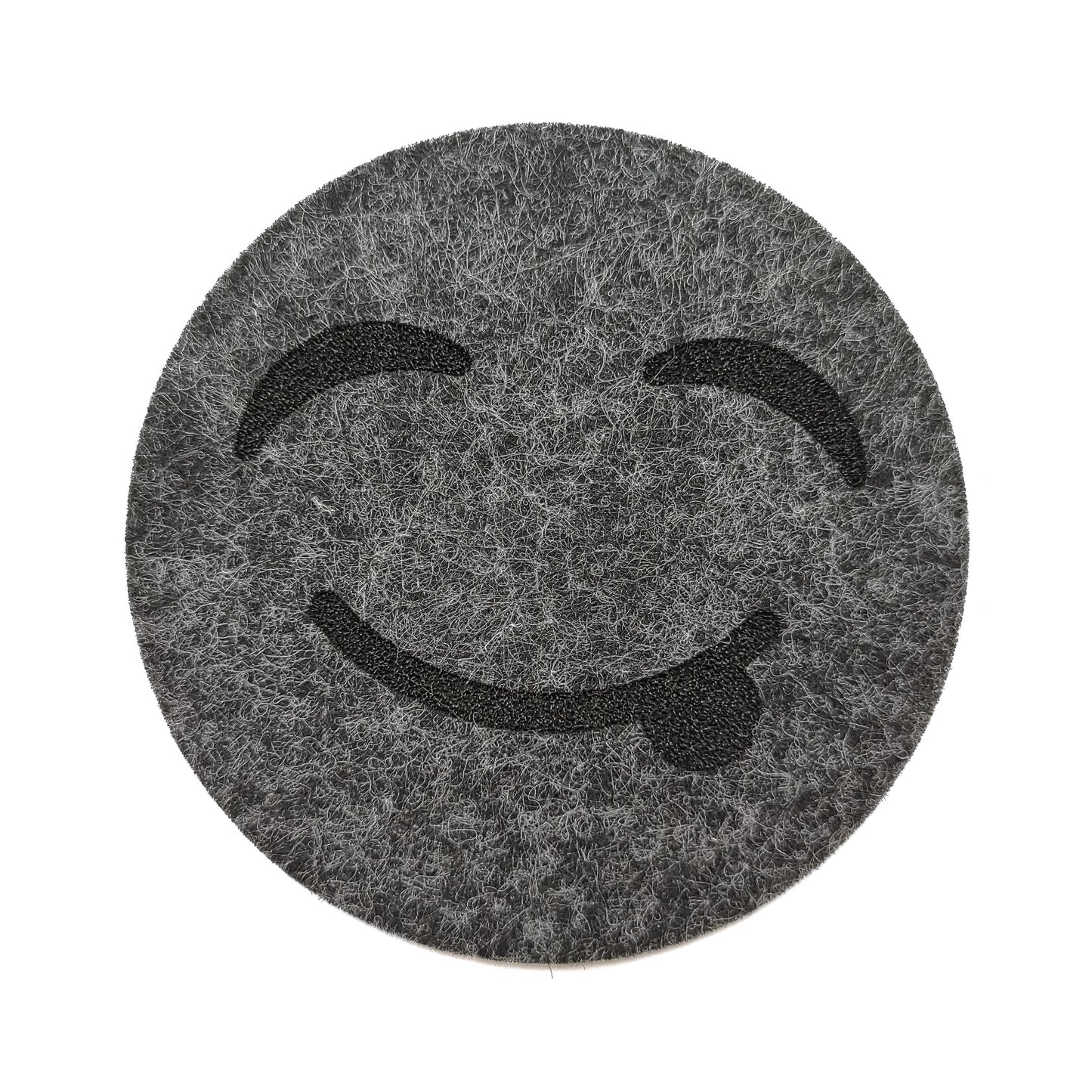 Filzuntersetzer - Smiley