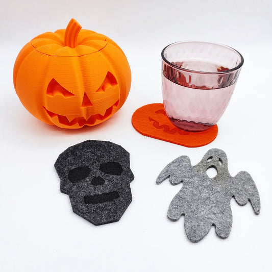 Filzuntersetzer-Halloween