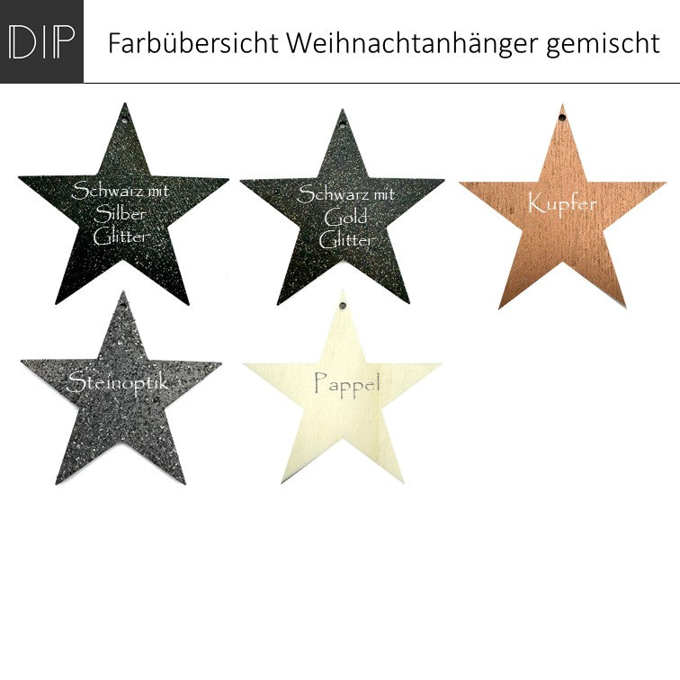 Weihnachtsdeko- Weihnachtsanhänger aus Holz