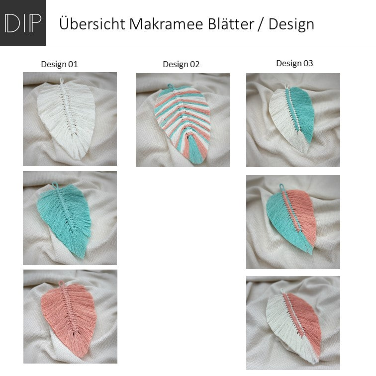 Makramee - Blatt