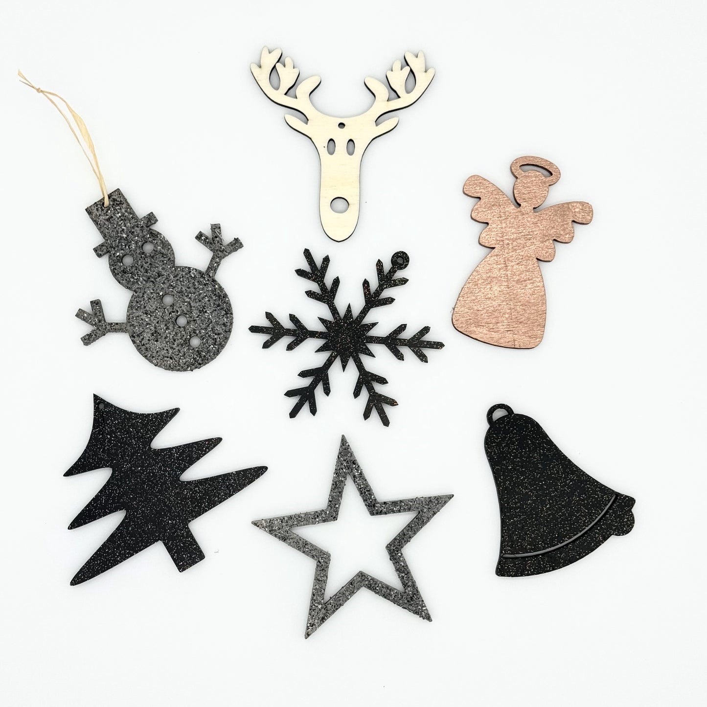 Weihnachtsdeko- Weihnachtsanhänger aus Holz