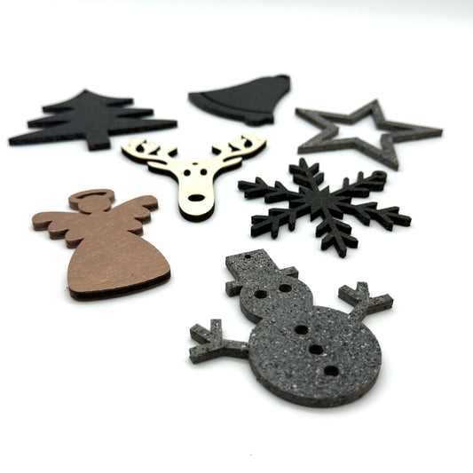 Weihnachtsdeko- Weihnachtsanhänger aus Holz