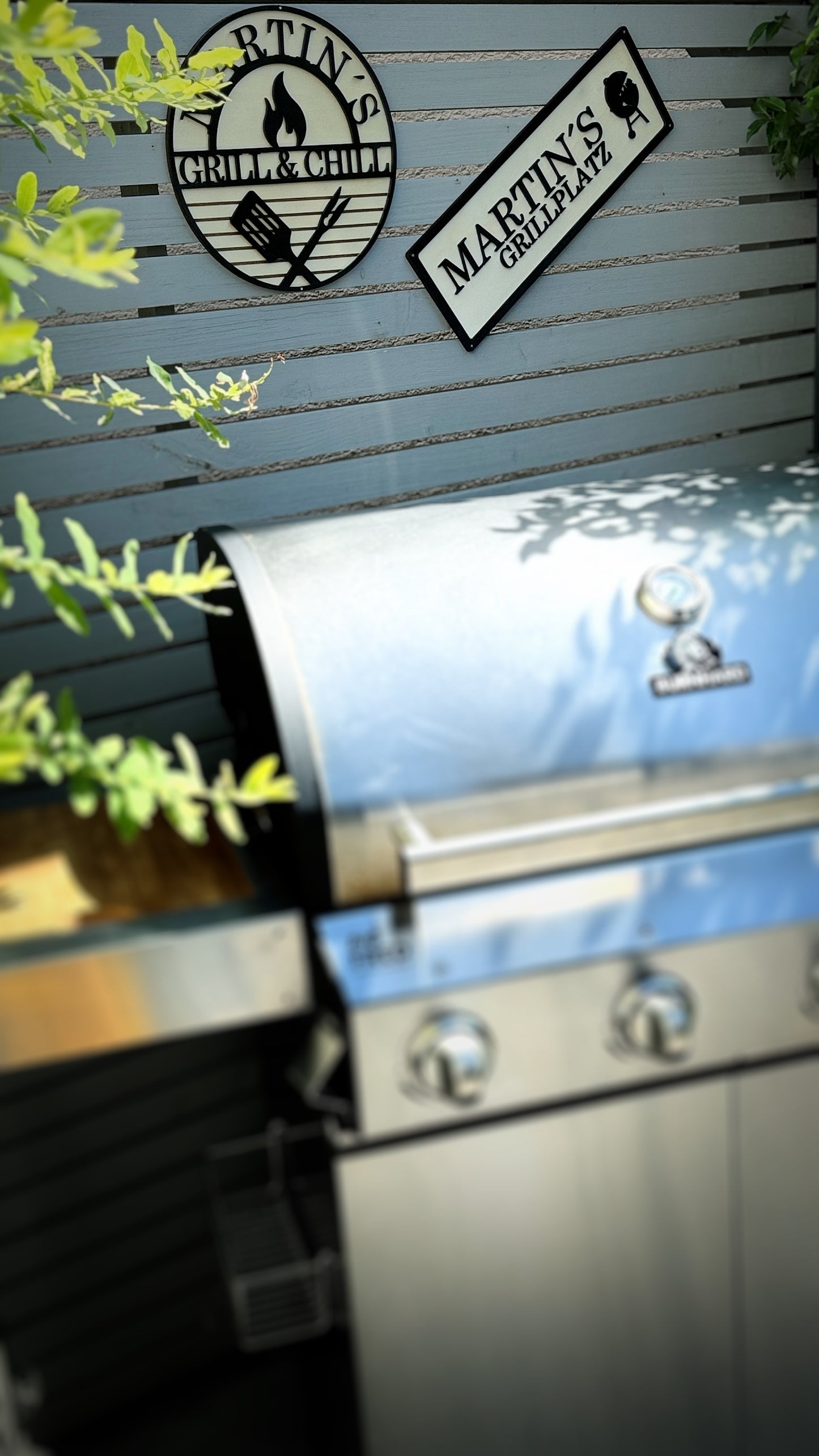 Grillschilder