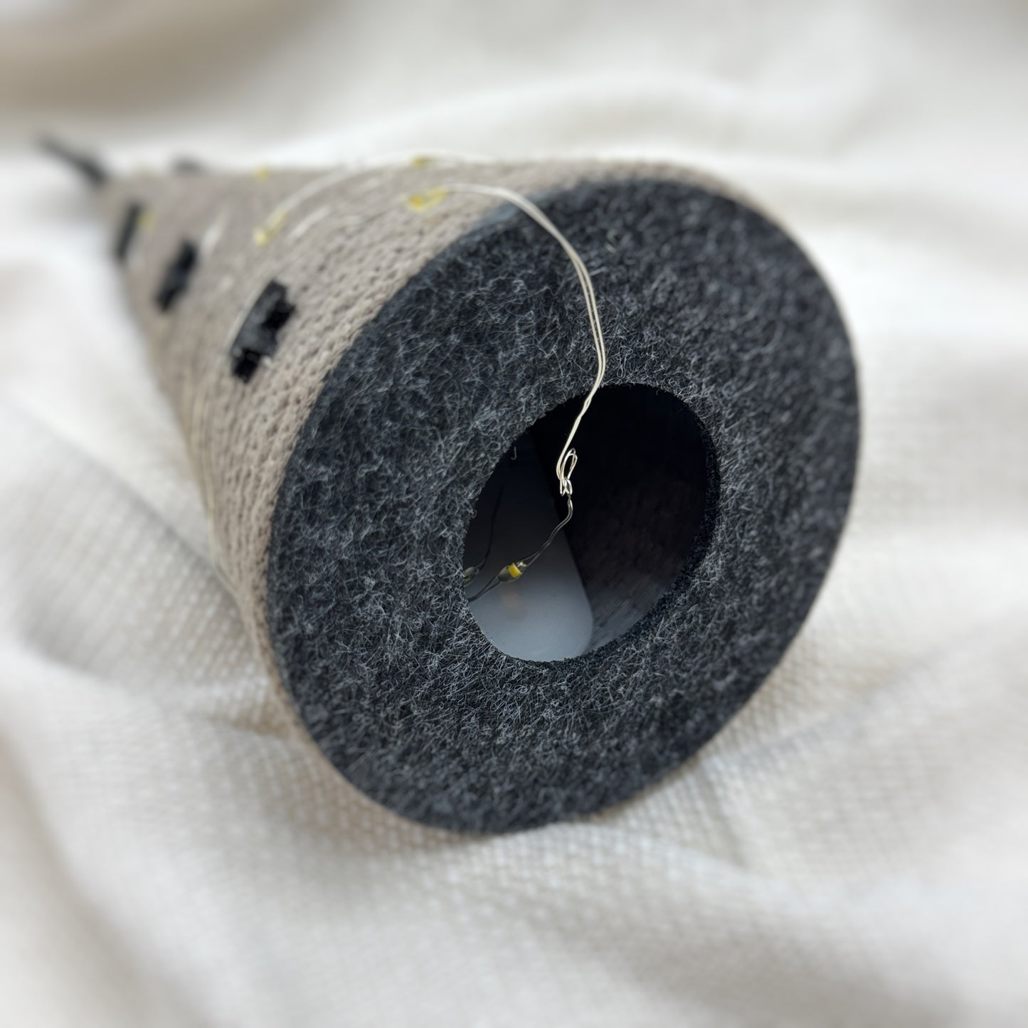 Makramee-Weihnachtsdeko Baum