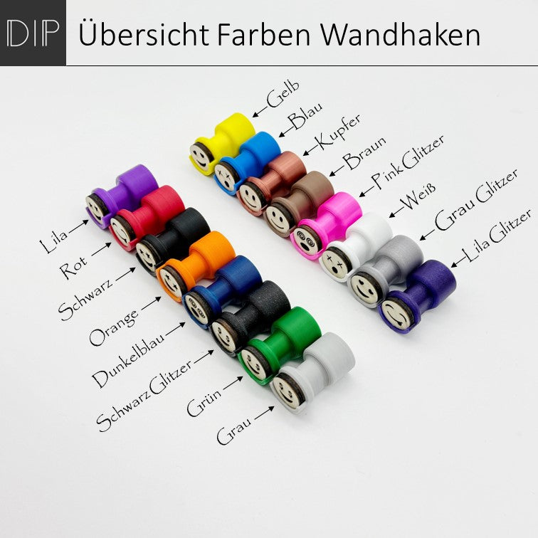 Wandhaken - Smiley