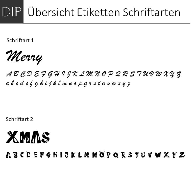 Weihnachtsdeko- Aufkleber