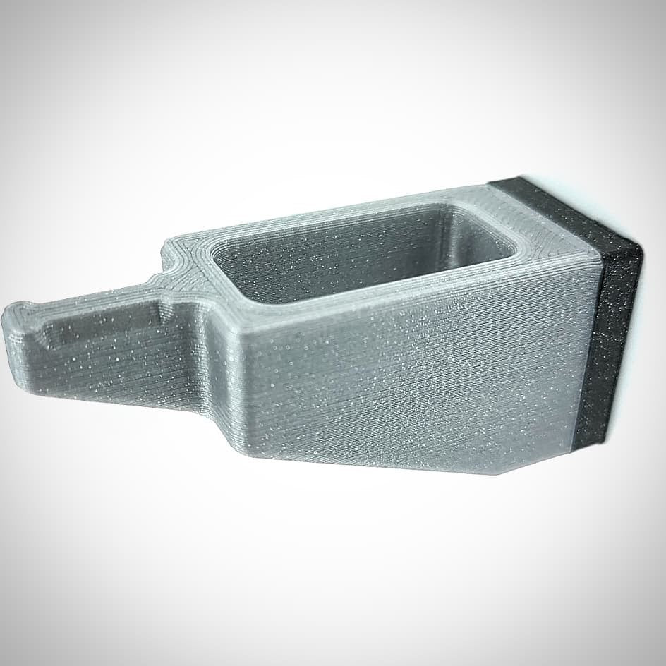 Wandhalter - Sonnenbrillen grau glitzer schwarz glitzer