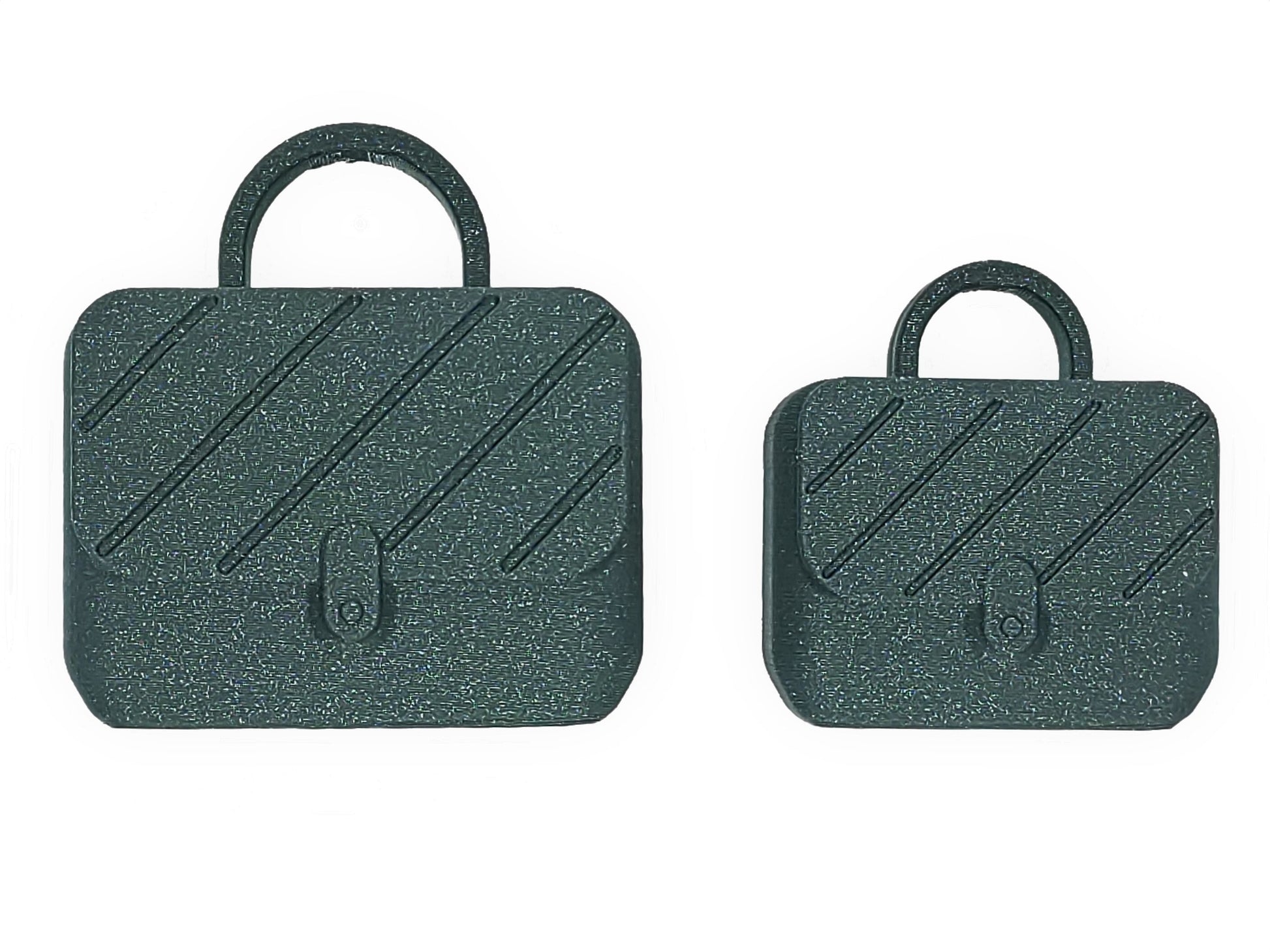 Wandhalter - Taschen schwarz glitzer