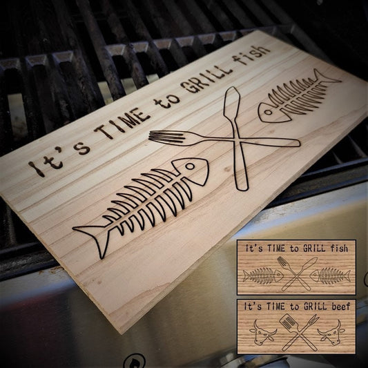Grillbrett fish Grill